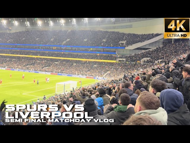 ⚽️ Spurs Just One Game From Wembley!!! ⚽️ | Tottenham vs Liverpool Matchday VLOG [4K]