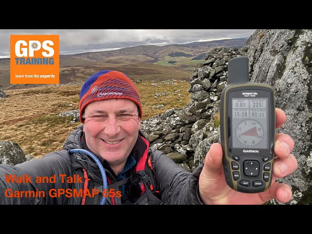 How to use a Garmin GPSMAP 65s - Walk and Talk