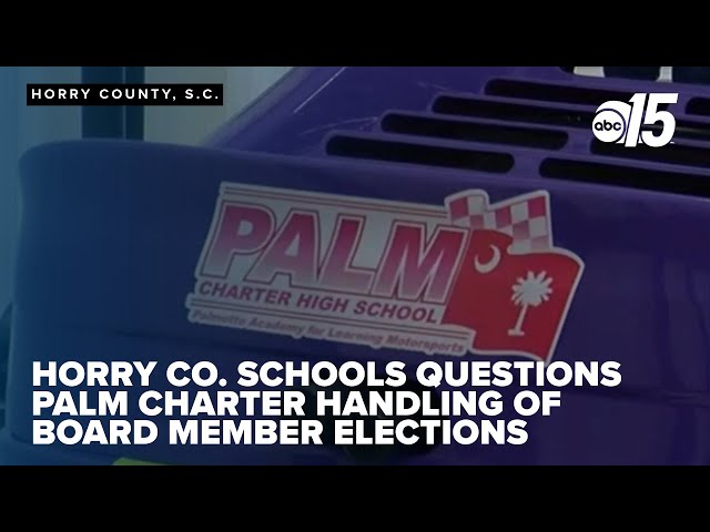 Horry County School board questions Palm Charter's handling of board member elections