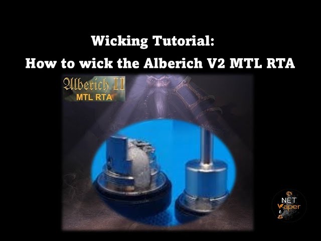 Wicking Tutorial: How to wick Alberich V2 | No upward flow of excessive liquid through the chimney