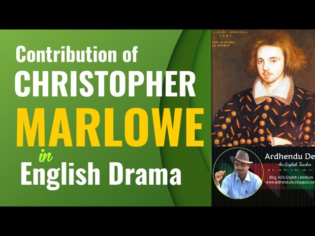 Exploring Christopher Marlowe's Impact on the Development of English Drama #christophermarlowe