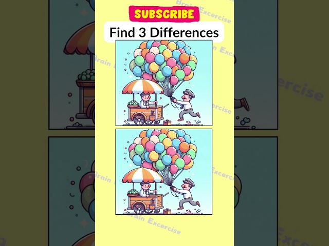 3つの間違いを見つけて！ #findthedifference