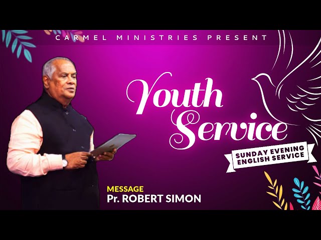 Replay | Pr. Robert Simon | Youth Service - Sunday Evening English Service | 15122024