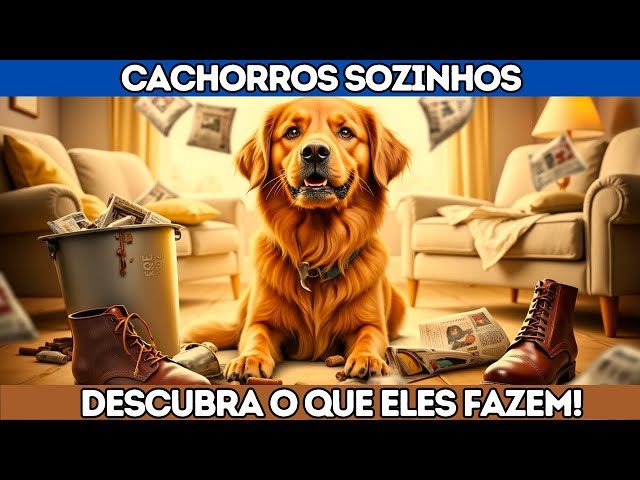 O Que os Cachorros Fazem Quando Ficam Sozinhos em Casa?