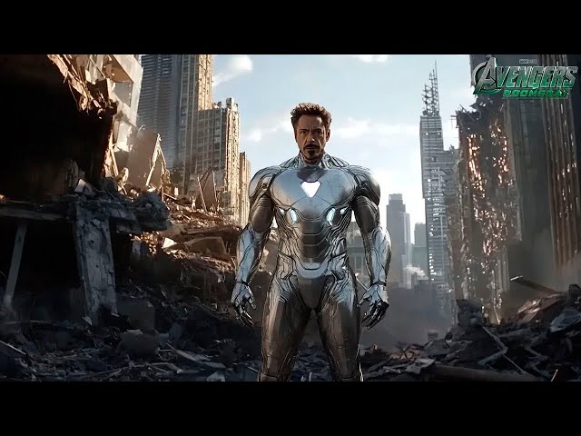 Tony Stark Superior Iron Man Travels Back in Time to End His Doom Version