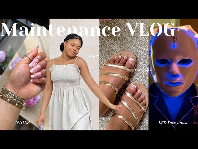 VLOGMAS Ep1 | maintenance weekend | let’s get cute together | stick on nails | hair and lashes