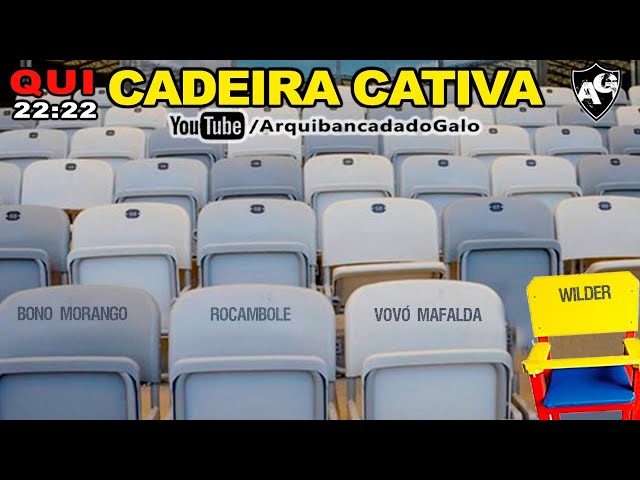 CADEIRA CATIVA E A NOVELA DOS TREINADORES