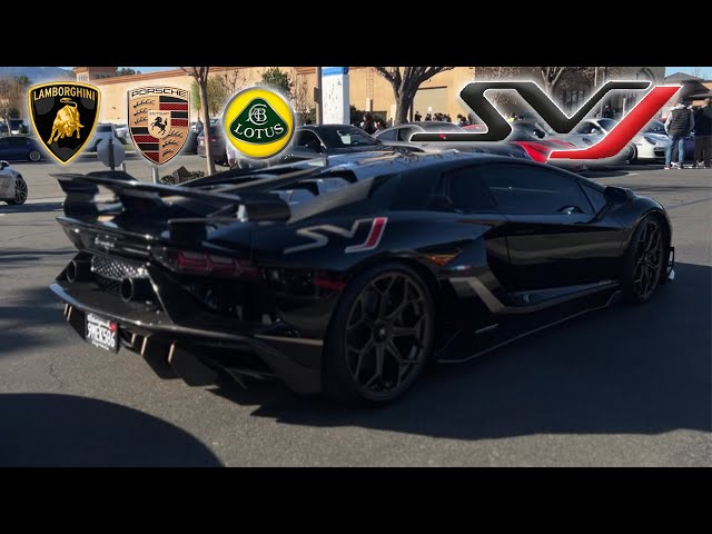 I PULLED UP TO THE MOST INSANE EXOTIC CAR MEET IN CALI...