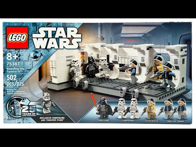 LEGO Star Wars Boarding the Tantive IV (75387) Review!