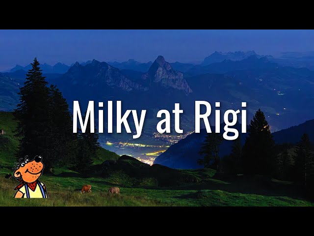 Do Cows Graze in Moonlight? Exploring Milky Nights at Rigi ･ Shutter Expeditions