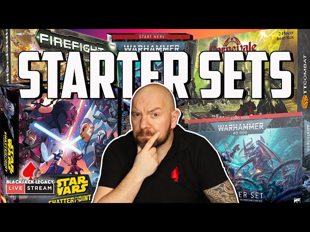 WHAT MAKES A GOOD MINIATURES GAME STARTER SET? - Monday Night Live