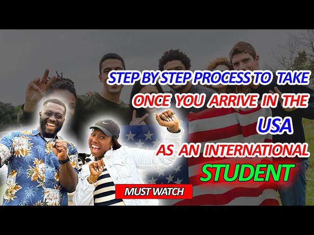 Important Steps to Follow As An International Student When You Arrive in the USA