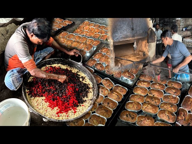 How To Make Cake Inside Factory । Christmas Special Hand Made Mixed Fruits Cake Making In Kolkata