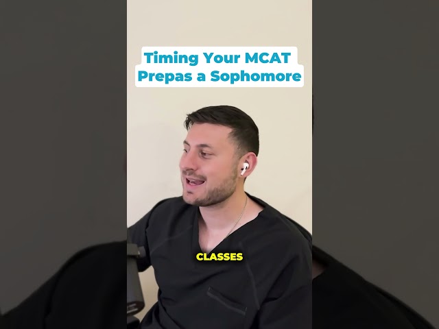 Timing Your MCAT Prep as a Sophomore! #Premed #FutureDoctor #MCATPrep #PremedLife #medicalschool