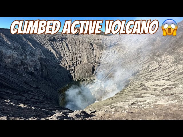 Mount Bromo | Active Volcano Climb in Indonesia 🇮🇩 | Surabaya | Malang