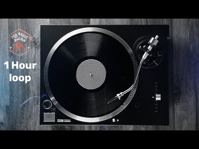 FREE Vinyl Record Player Loop | 1 Hour | Free Vintage Background