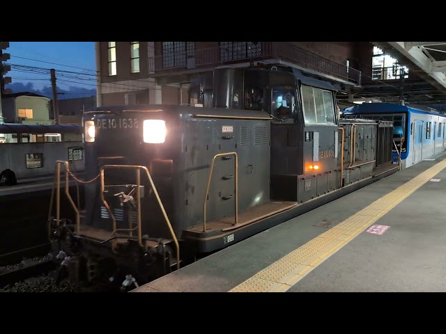 【甲種輸送】福岡市交通局　4025編成  古賀駅で見てみようその1