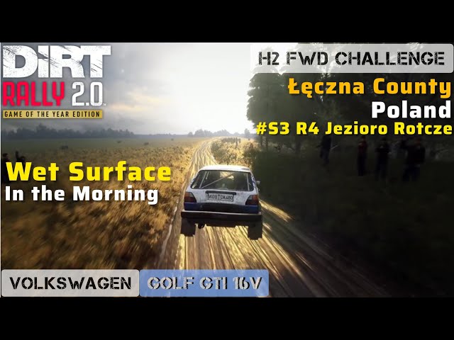 FINAL STAGE - DiRT Rally 2.0 - POLAND - H2 FWD CHALLENGE - S3 R4 Jezioro Rotcze @ja_gameplay