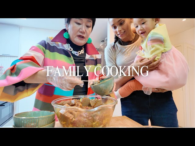 Cooking With My Mother-In-Law: Three Generations in the Kitchen for Korean Lunar New Year ❤️🇰🇷