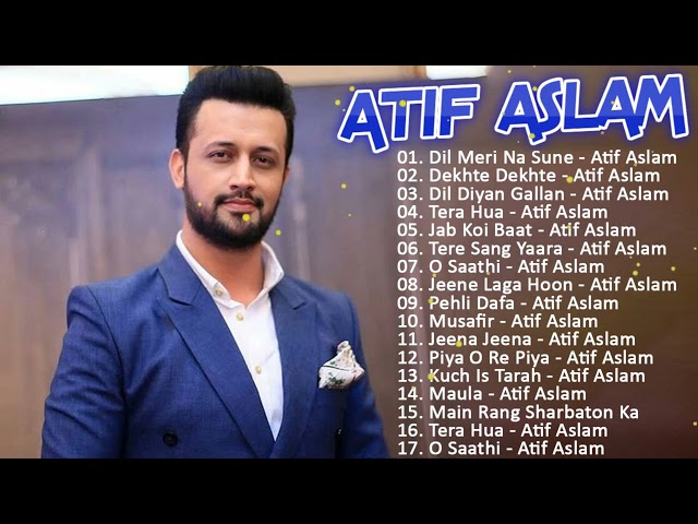 ATIF ASLAM Hindi Songs Collection Atif Aslam songs BEST OF ATIF ASLAM SONGS 2023 #atifaslam