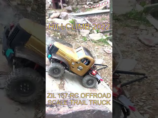 REMOTE CONTROL ZIL 157 SCALE MODEL TRUCK IM RC SCALE TRIAL PARK IN GEVENICH 2022