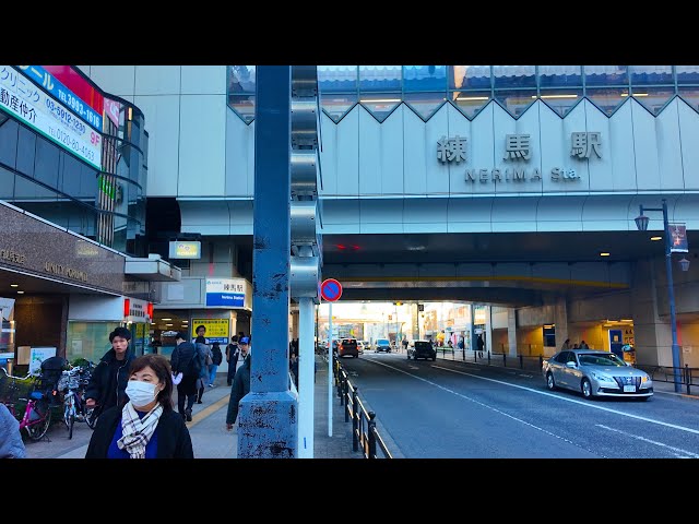 [4K WALK] Tokyo Nerima 4K Winter Walking Tour in Japan | 東京・練馬 | 4K HDR 60fps