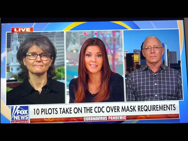 Airline Pilot Mask Lawsuit Fox Interview