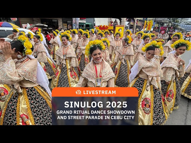 LIVE: Sinulog 2025 Grand Ritual Dance Showdown and Street Parade in Cebu City