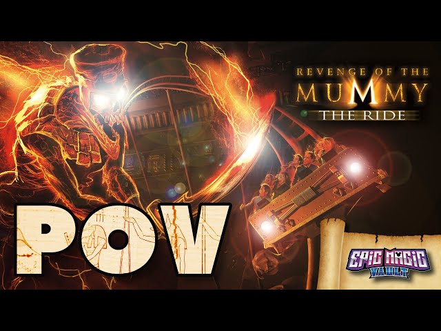 Face the FURY: Survive the Revenge of the Mummy Ride POV #themummy  #universalstudios #rollercoaster