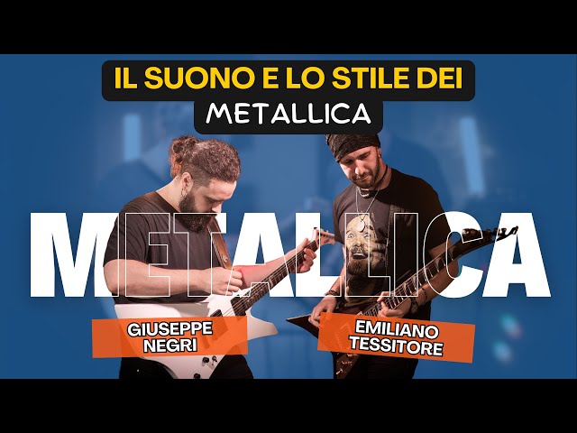 Il suono e lo stile dei METALLICA - Live Streaming @Musicoff Studios