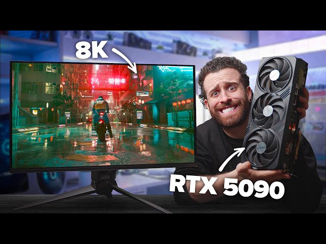 RTX 5090 VS GIOCHI IN 8K, FORSE HO ESAGERATO 😂