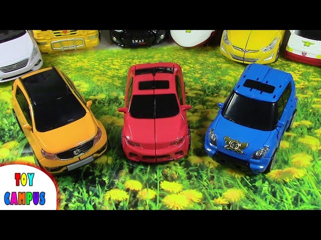 Tobot Tritan 3 in 1 Transformers Robot | 또봇 트라이탄 최강3단합체 | Kia Soul Forte | ToysReview ToyCampus