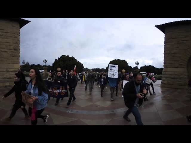 Stanford Trump Rally