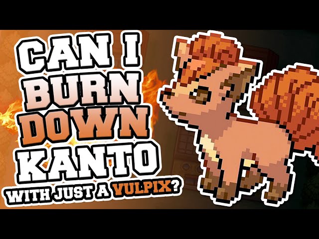 Can I Beat Pokemon LeafGreen with A SINGLE VULPIX? 🔥[Pokemon Challenge]