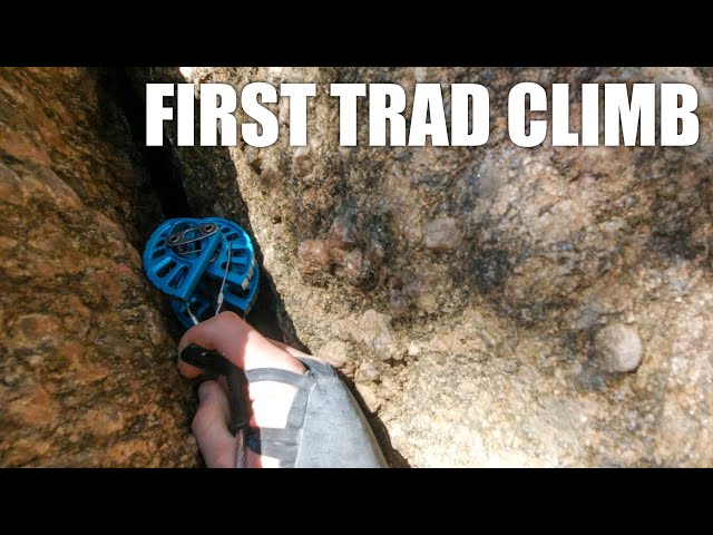 Skärselden: (almost) My First Trad Climb (uncut POV)