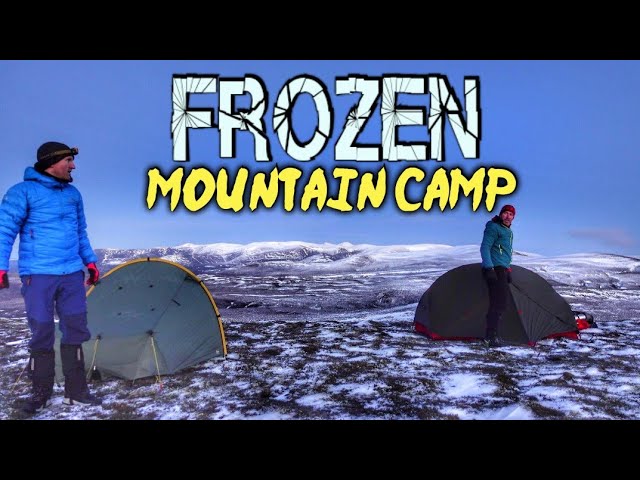 Cairngorms - Mountain Wild Camping in Freezing Conditions