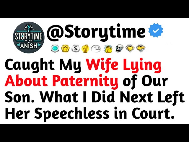 Caught My Wife Lying About Paternity of Our Son  What I Did Next Left Her Speechless in Court.