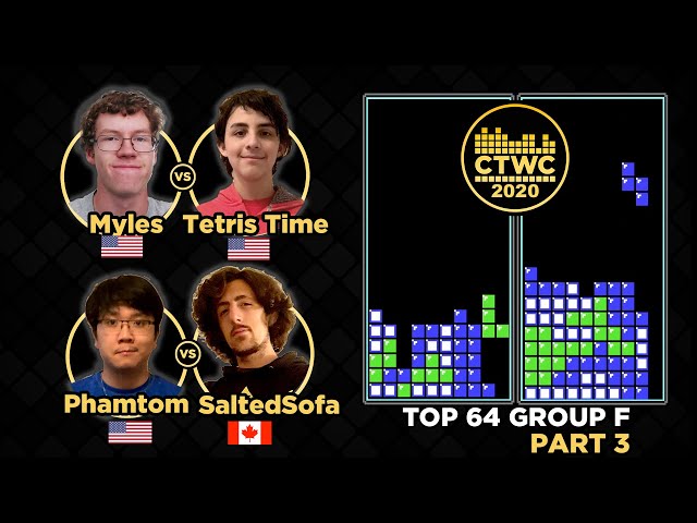 2020 CTWC BEGINS! TETRIS Group F - Pt. 3 (see description for format)