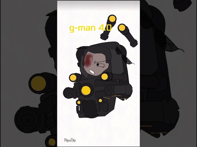 g-man titan?(animation@Yellow_kun_animation )#skibiditoilet #animation #gman