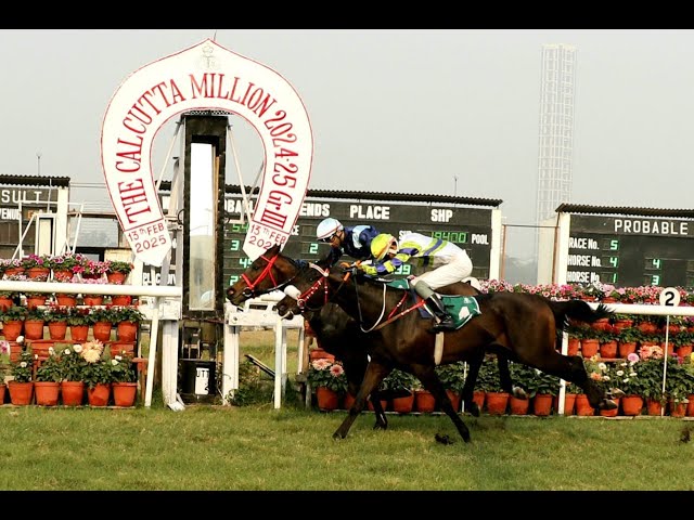 PANTAZI wins The Calcutta Million (Gr.3)