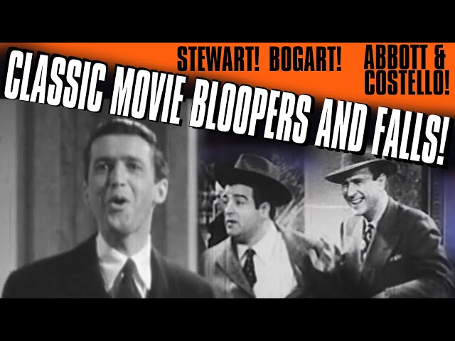 Classic Movie Bloopers and Falls