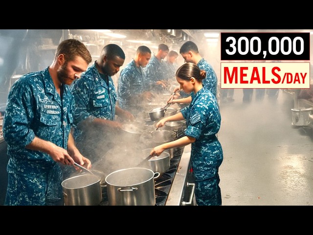 How the Navy Feeds 300,000 Hungry Sailors Each Day