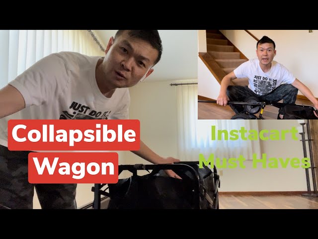 Instacart Shopper Must Haves | Collapsible Wagon