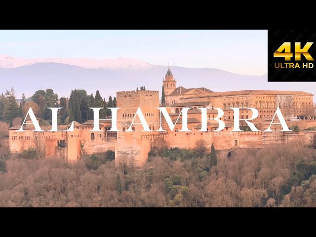 Al Hambra palace 4k Ultra HD , Explore the fascinating history and beauty of the Alhambra