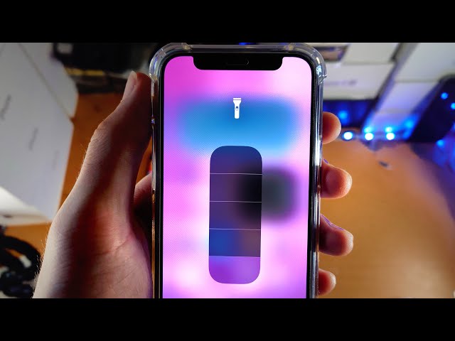 How To Access Flashlight / Torch on iPhone 12 mini!