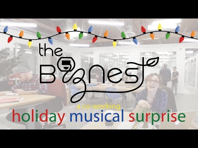 The BizNest: Holiday Musical Surprise -- 360/VR IMMERSIVE VIDEO!