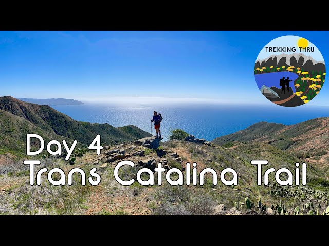 TRANS CATALINA TRAIL DAY 4 - Parson's Landing to Two Harbors Ferry