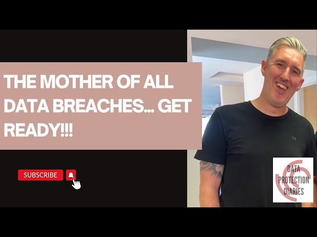 Protect your data today!!! The Mother of all data breaches is here