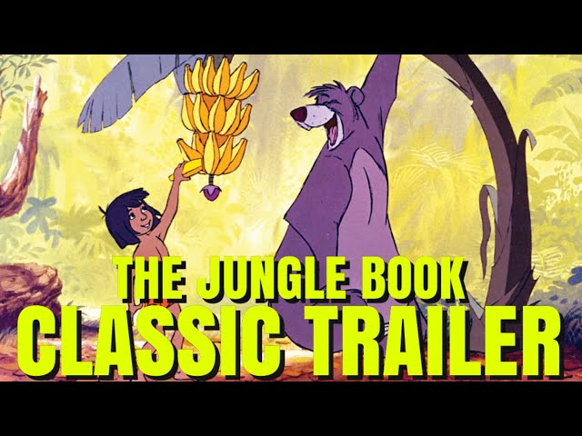 The Jungle Book (1967) CLASSIC Trailer