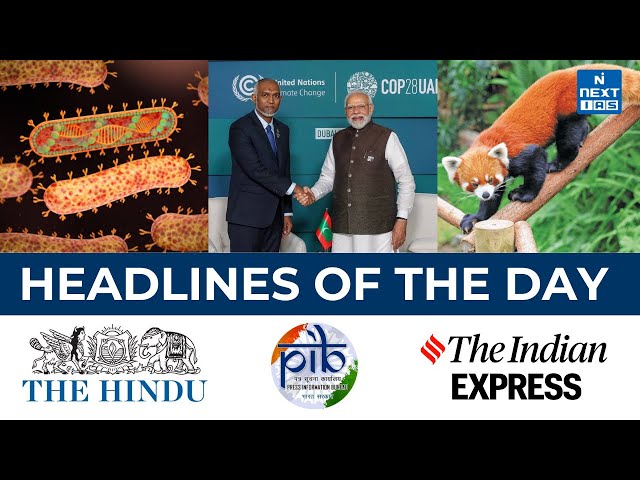 8th October Daily UPSC Current Affairs 2024 | News Headlines Today